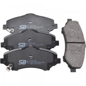 Колодки тормозные передние CHRYSLER VOYAGER/JEEP CHEROKEE/WRANGLER 07- BP53496 BP53496 SB NAGAMOCHI