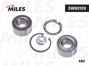 Подшипник ступицы передний RENAULT LOGAN I 04-07 с ABS DWB0109 DWB0109 MILES