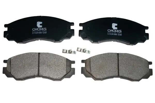 Тормозные колодки передние Low Metallic C11CR1066 C11CR1066 CWORKS