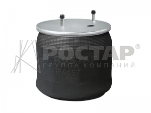 Рессора пневматическая со стаканом; (2 шп.+возд. / 2 отв.) пластиковый стакан  h R4157DGL14 ROSTAR
