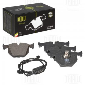 Колодки торм. BMW X5 (E53) (00-)/7 (E38) (95-) диск. зад. (в компл. с датчиком)  PF4155 TRIALLI