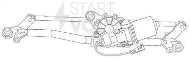 Стеклоочиститель в сборе VWA 05051 START VOLT