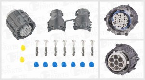 разъём байонет 7-pin  (соответствие din) 7811648 TE PARTS