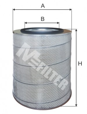 фильтр воздушный ! H480 D327 d190 \MB 1844 A586 MFILTER AUTOMOTIVE FILTERS
