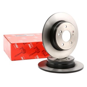 Диск тормозной задний MERCEDES W202, W203, W210 DF2757 DF2757 TRW