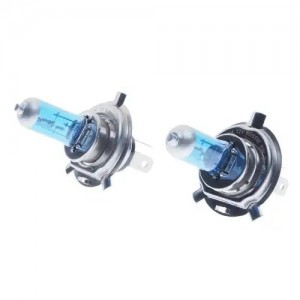 Лампа 12V H4 60/55W P43t бокс (2шт.) Blue White MEGAPOWER 37033020 MEGA POWER
