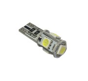 Лампа светодиодная W5W 12V 1,4W "NORD YADA" (T10 BM 5SMD (size 5050) (W2,1x9,5d) 902704 NORD YADA
