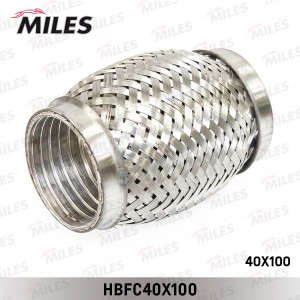 Труба гофрированная (гофра) с внутренним металлорукавом 40X100 HBFC40X100 HBFC40X100 MILES