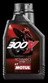 Масло моторное для 4-х тактных двигателей MOTUL 300V 4T FACTORY LINE 10W40 синт. 104118 MOTUL