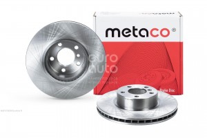 Диск тормозной передний вентилируемый 3050260 3050260 METACO