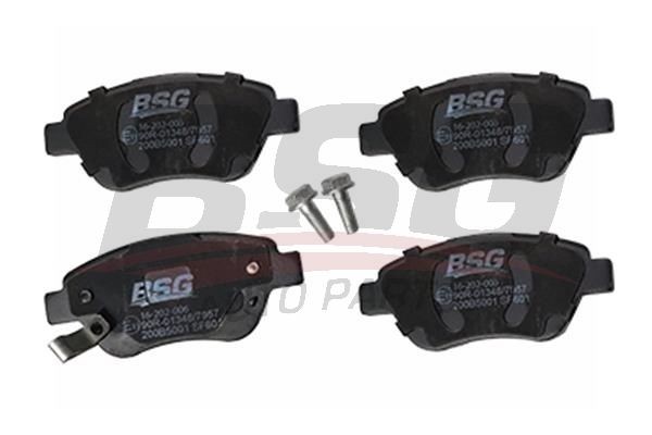 Колодки тормозные OPEL Corsa D (06-) дисковые передний (4шт.) BSG BSG65200006 BSG