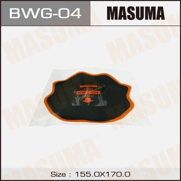 Заплатка для боковых порезов d=170мм кордовая 4 слоя MASUMA BWG04 MASUMA