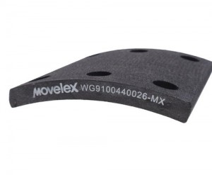 Накладка тормозной колодки SITRAK HOWO передней (короткая) MOVELEX WG9100440026MX MOVELEX
