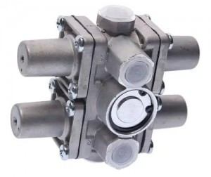 Клапан ЗИЛ,КАМАЗ,МАЗ защитный 4-х контурный MEGAPOWER 35014001 MEGA POWER