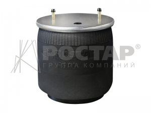 Рессора пневматическая со стаканом; (2 шп.+возд. / 6 отв.); BPW 30K пластиковый  R940DGL30 ROSTAR