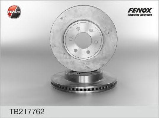 Диск тормозной передний  2шт TB217762 FENOX