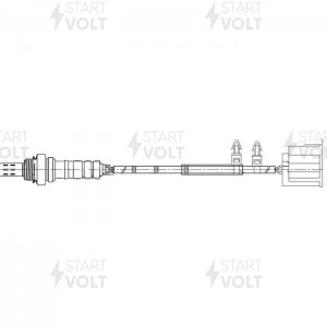 Датчик кисл. для а/м Mazda 6 (02-) 1.8i/2.0i/2.3i после кат. (VS-OS 2508) VS-OS 2508 START VOLT