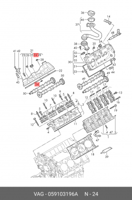 AUDI A4 [B9] (2015>) 059 103 196 A VAG