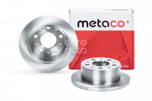 Диск тормозной задний 3060136 3060136 METACO
