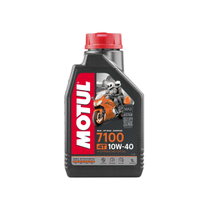 Масло моторное для 4-х тактных двигателей MOTUL 7100 ESTER 4T 10W40 синт.1л 104091 MOTUL