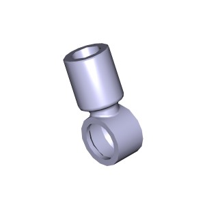 Серьга (наконечник) ЯМЗ-650 трубки топливной 13 мм F9610 13-M16 АВТОДИЗЕЛЬ 651.1104205 YAMZ