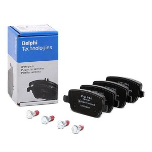 LP1969 колодки дисковые з.\ Ford Mondeo IV/Kuga 2.0-2.5/1.8TDCi 06> LP1969 DELPHI