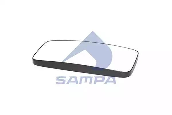 Стекло зеркала MAN TGA лев/прав (с подогревом) 022110 SAMPA