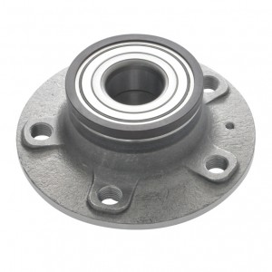 Ступица колеса задняя с подшипником AUDI A4 IV/A5/A6 IV 07- (SKF VKBA6650) DB831 DB83192 MILES