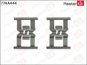 Комплект установочный тормозных колодок VW TOUAREG (7P5, 7P6) 2010 - 2018 77AA44 77AA444 MASTER KIT