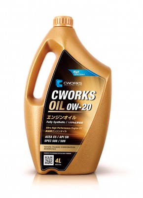 Масло моторное OIL 0W-20 SPEC 508/509 4L A100R0004 A100R0004 CWORKS