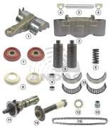 Р/к суппорта [регулировочный механизм + шестерня] 081010278 ANDAC