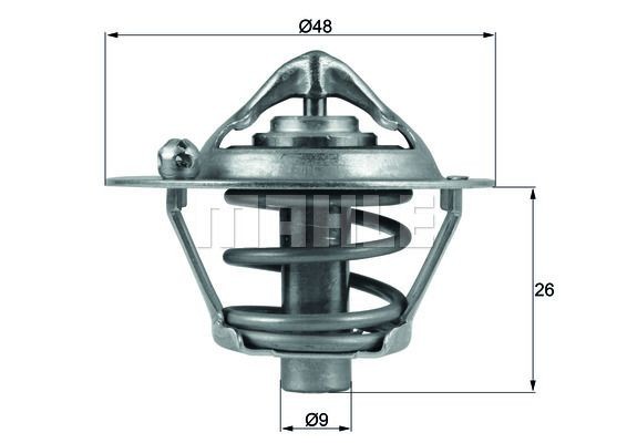 Фильтр топливный KL39 MAHLE KNECHT