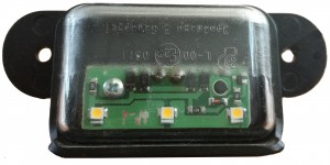 Фонарь освещения знака номерного МАЗ-MAN светодиодный 24V РУДЕНСК 1120753 RUDENSK