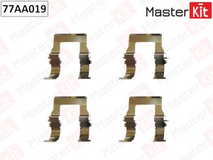 Комплект установочный дисковых колодок MITSUBISHI L200 06-96-12-07, OUTLANDER 05 77AA019 MASTER KIT