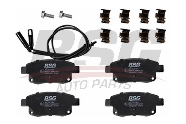 Колодки тормозные FORD Transit (06-) задние (4шт.) BSG BSG30200006 BSG