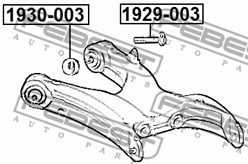 Болт с эксцентриком BMW X5 E70 2006-2013 1929-003 1929-003 FEBEST