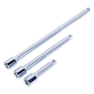 НАБОР УДЛИНИТЕЛЕЙ 3/8', 75, 150, 250 ММ, 15 ГРАДУСОВ, С ШАРОВЫМ ОКОНЧАНИЕМ, 3 ПР 3103PR KING TONY