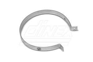 хомут глушителя !нижн.часть к DIN49825 2x \MAN F90 49905 DINEX