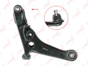 рычаг передний нижний правый!\ Mitsubishi Outlander CU2W 2.0i 03-08/CU5W 2.4i 03 C5505R LYNXAUTO