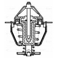 Термостат для а/м Subaru Forester S13 12- 2.0i/2.5i [FB20,FB25] 88°С термоэл. LT LT2214 LUZAR
