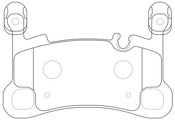 Колодки тормозные BP35010 BP35010 SB NAGAMOCHI