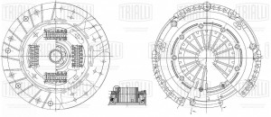 VW GOLF V (2004-2009)/JETTA (2006-2011) 1.4 TSI FR 1824 TRIALLI