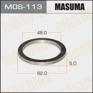 кольцо глушителя уплотнительное!(м) 48x62\ MOS-113 MASUMA