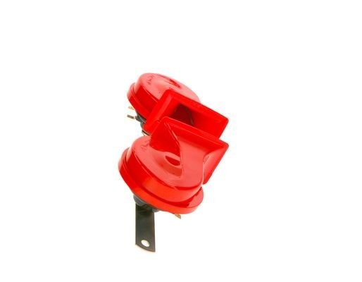 Сигнал звуковой WINDTONE 12V электропневматический красный комплект BOSCH 0986AH0507 BOSCH