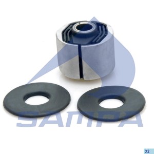 Сайлентблок кабины 20*69/72*47/63 Iveco (с шайбами) 060507 SAMPA