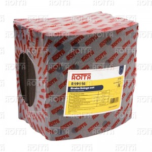 Накладки тормозные 19557 SMB 419х203 (5х15) (с заклёпками) ->100000км R19116 ROTTA