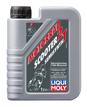 3983 LiquiMoly П/с. мот.масло д/скутеров Motorbike 2T Semisynth Scooter TC FC L- 3983 LIQUI MOLY