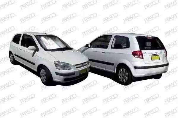 стекло зеркала левое! сферическое\ Hyundai Getz 1.1-1.6i/1.5D 02-05 HN3307514 PRASCO GROUP