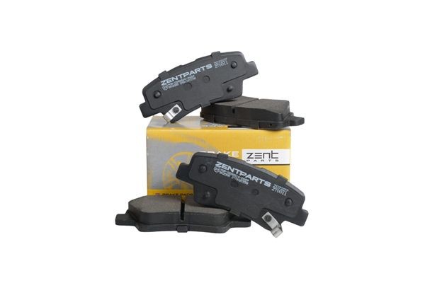 Колодки дисковые задние Hyundai Elantra/Solaris/Accent, Kia Soul all 09 Z07227 ZENTPARTS