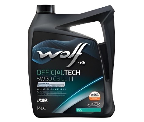 WOLF OFFICIALTECH 5W30 C3 LL III 4L 1048180 WOLF